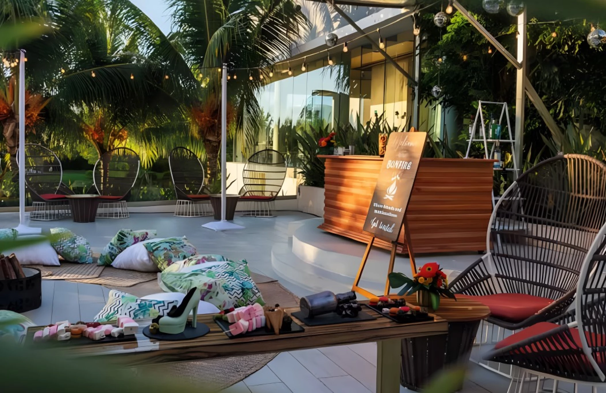 aurum terrace venue at trs coral