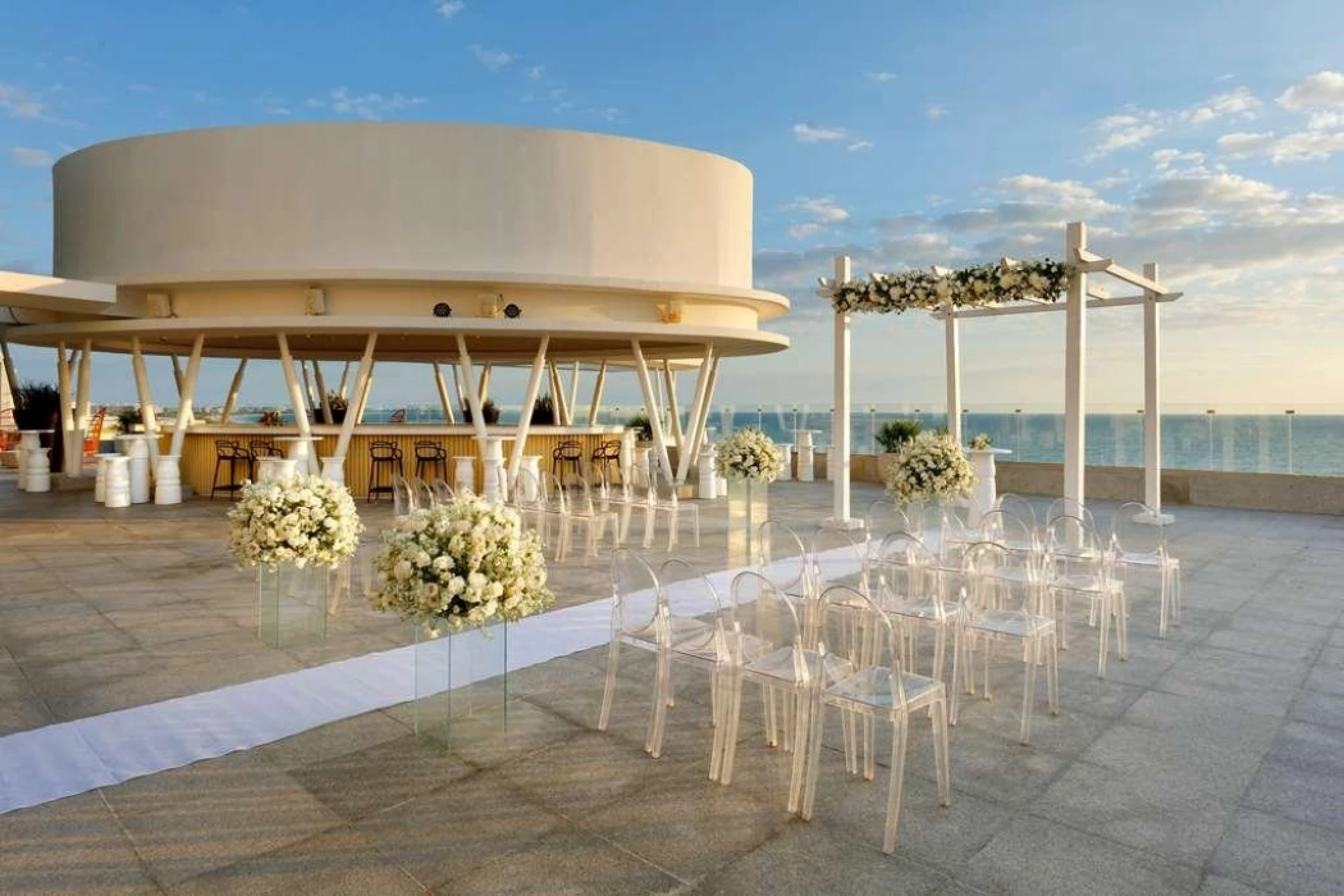 gravity terrace rooftop venue at trs coral