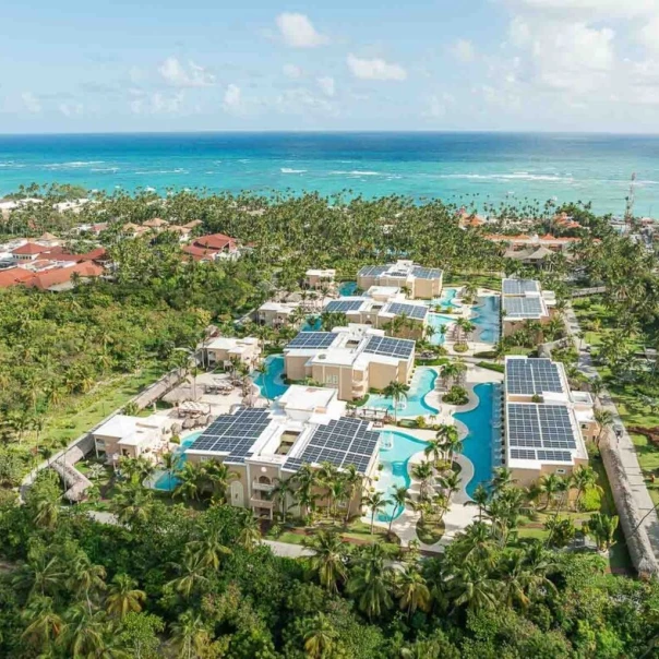 TRS Turquesa resort aerial view