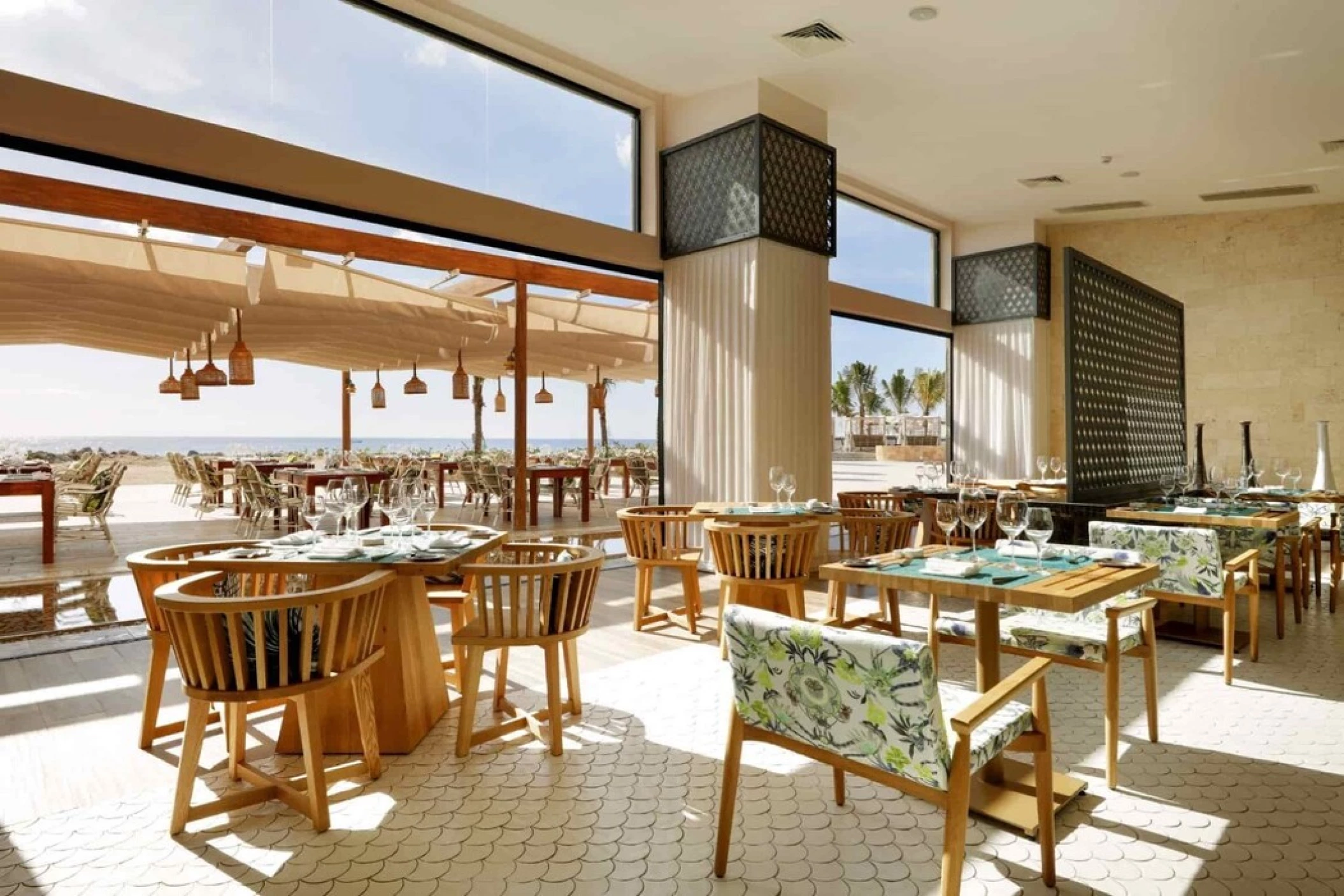 Helios Restaurant at trs yucatan