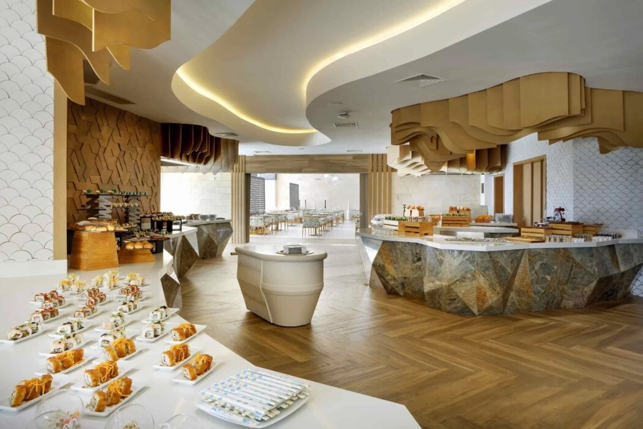 Helios Restaurant at trs yucatan