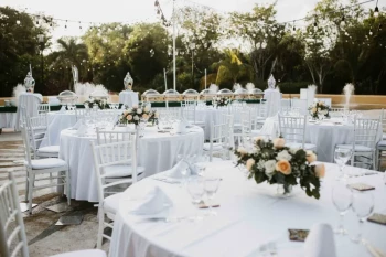 Las Fuentes wedding venue at Valentin Imperial Riviera Maya