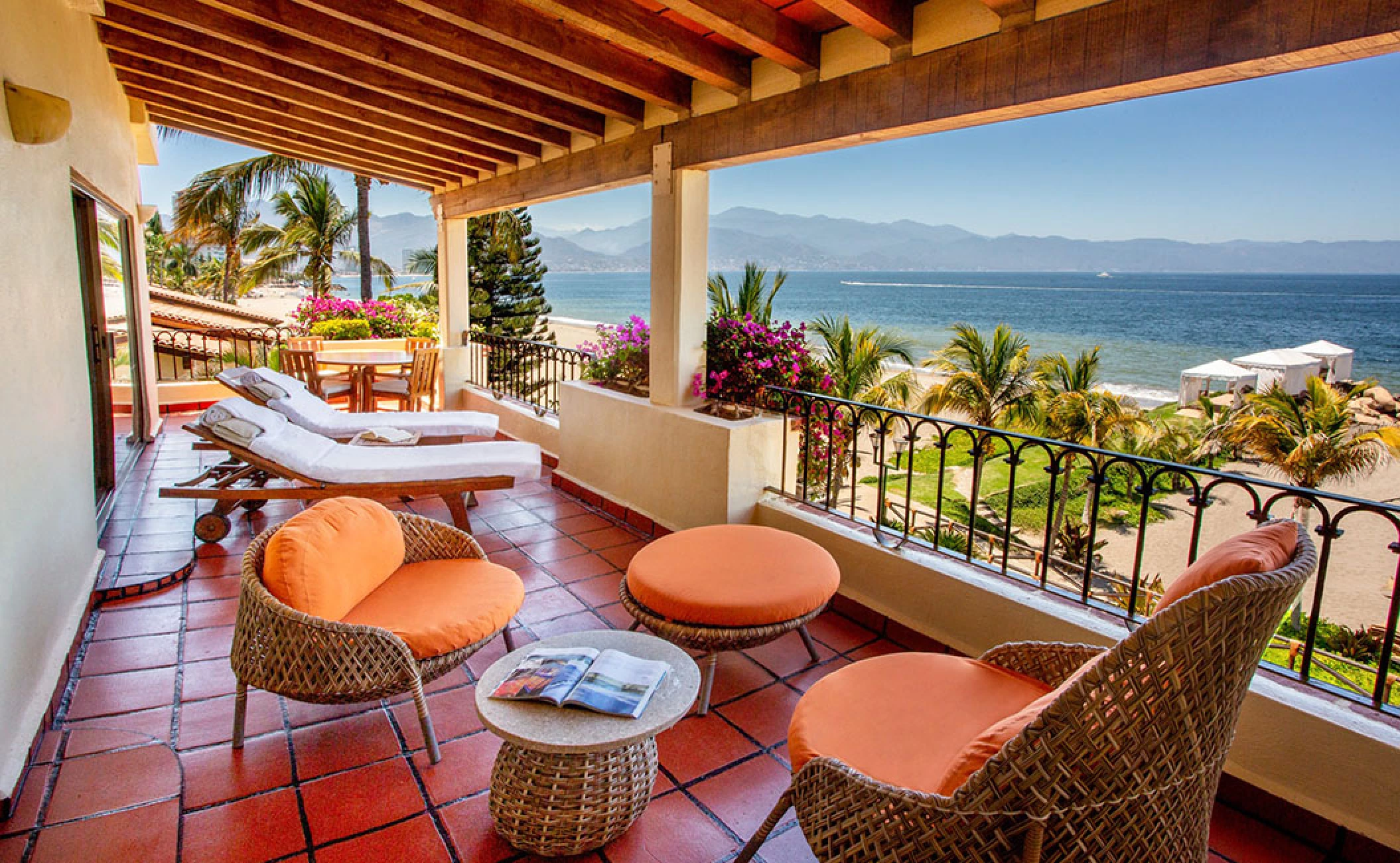 Suite balcony at Velas Vallarta