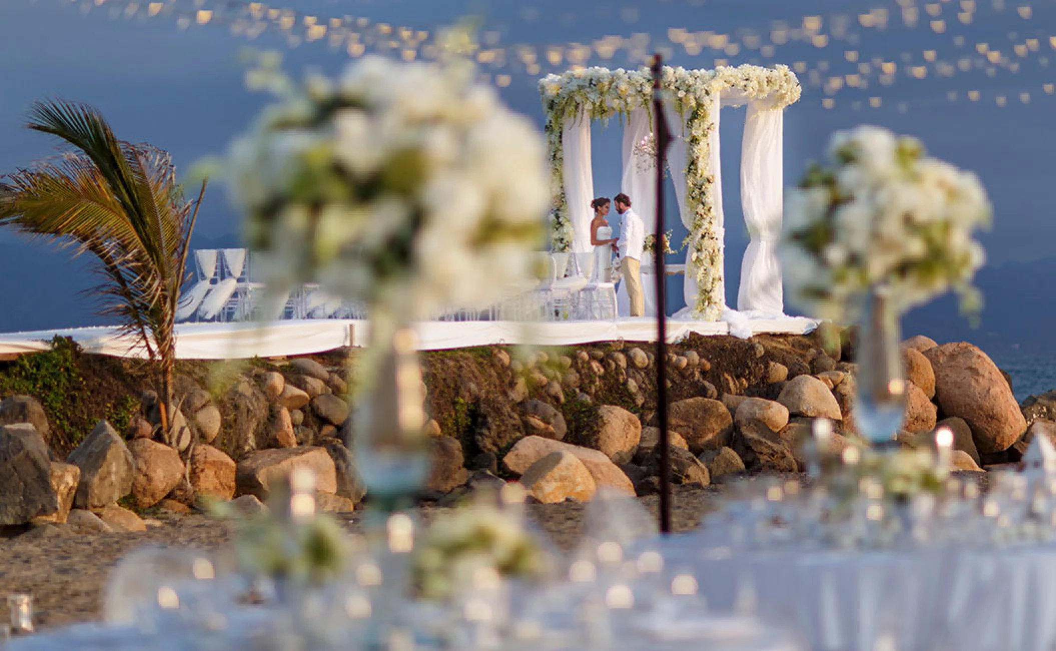 Jetty Wedding Venue at Velas Vallarta Resort.