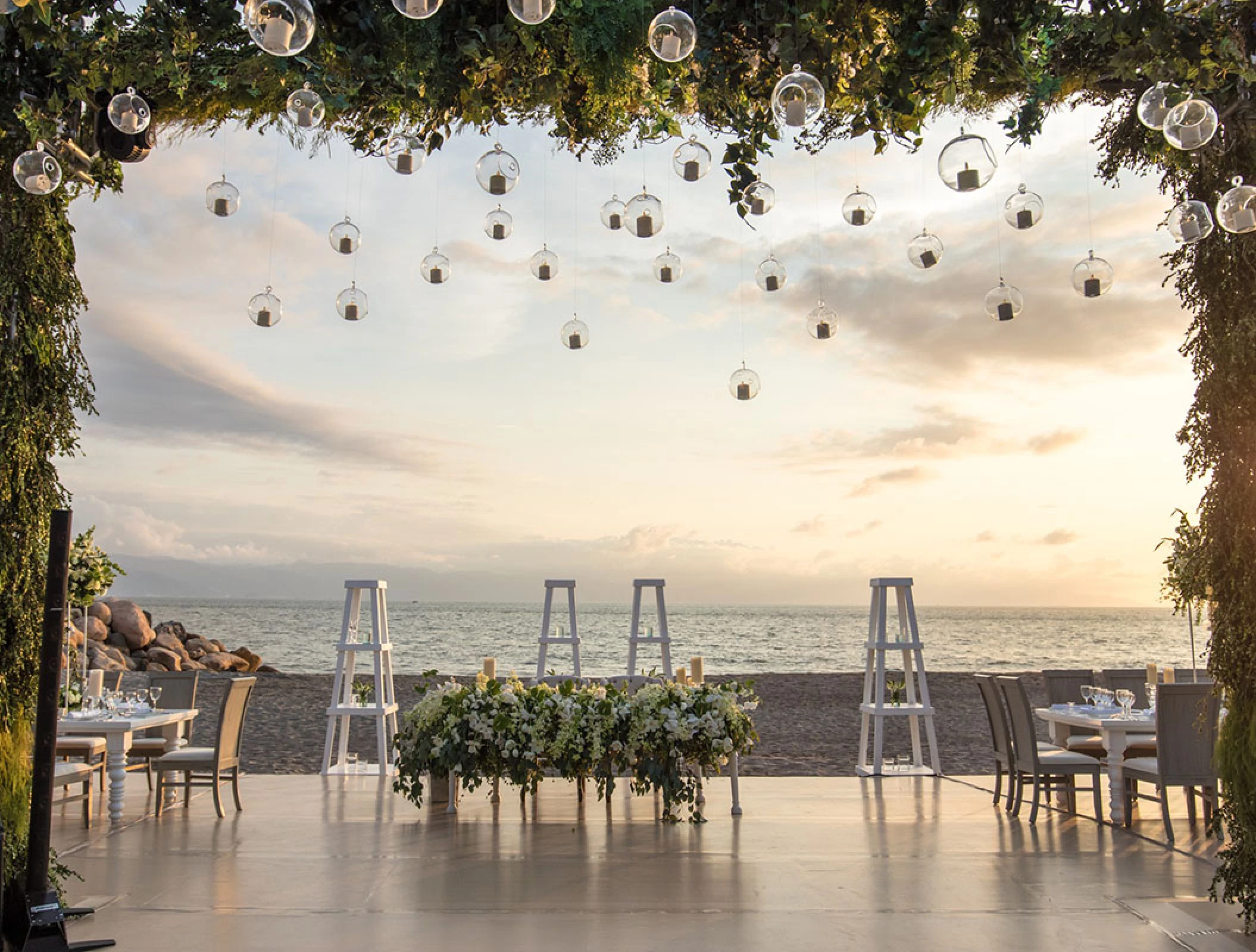 Banderas Bay Wedding Venue at Velas Vallarta Resort.