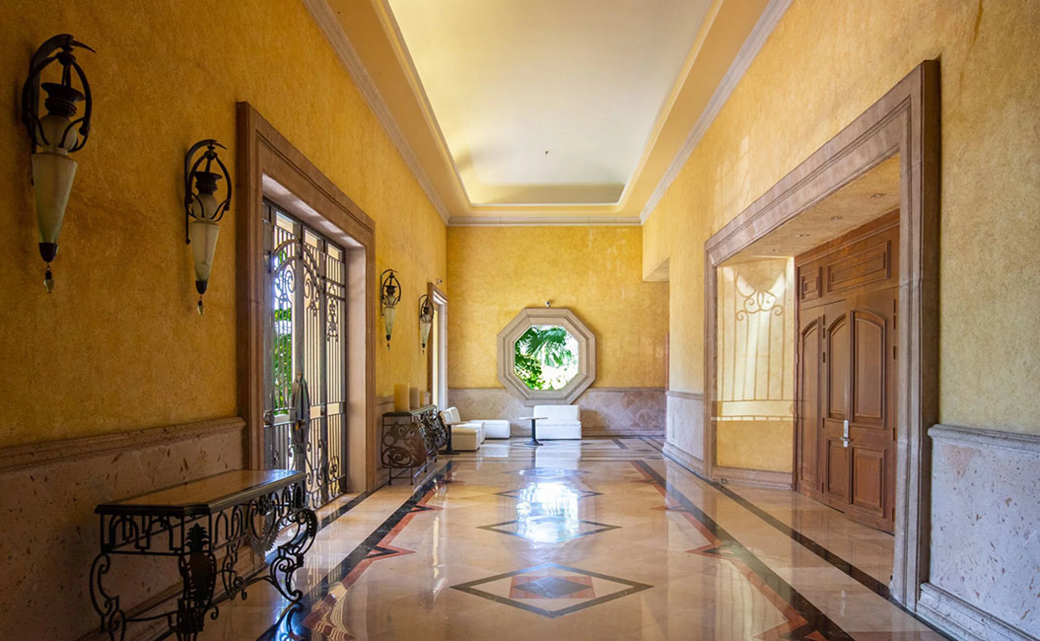 Grand Alejandra Ballroom foyer at Velas Vallarta Resort.