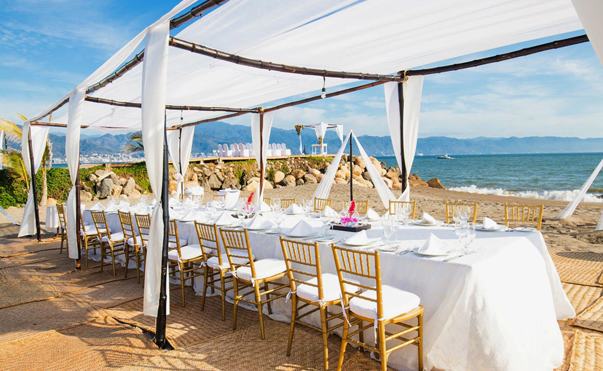 Banderas Bay Wedding Venue at Velas Vallarta Resort.