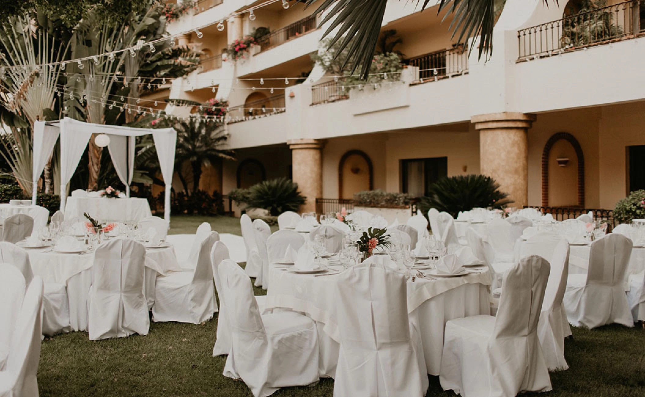 Riviera Garden Wedding Venue at Velas Vallarta Resort.