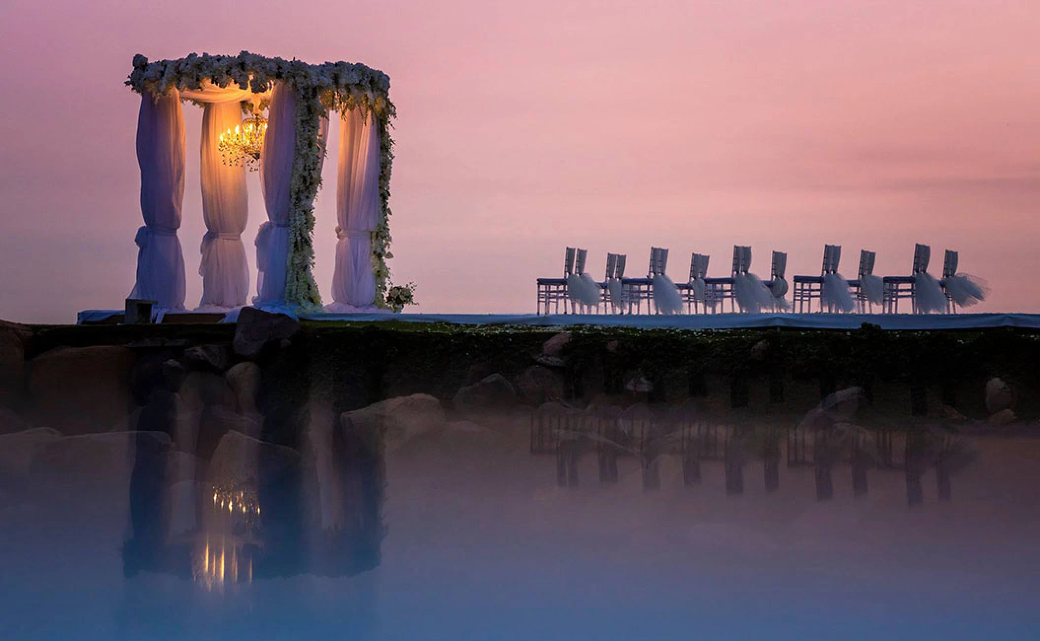 Jetty Wedding Venue at Velas Vallarta Resort.