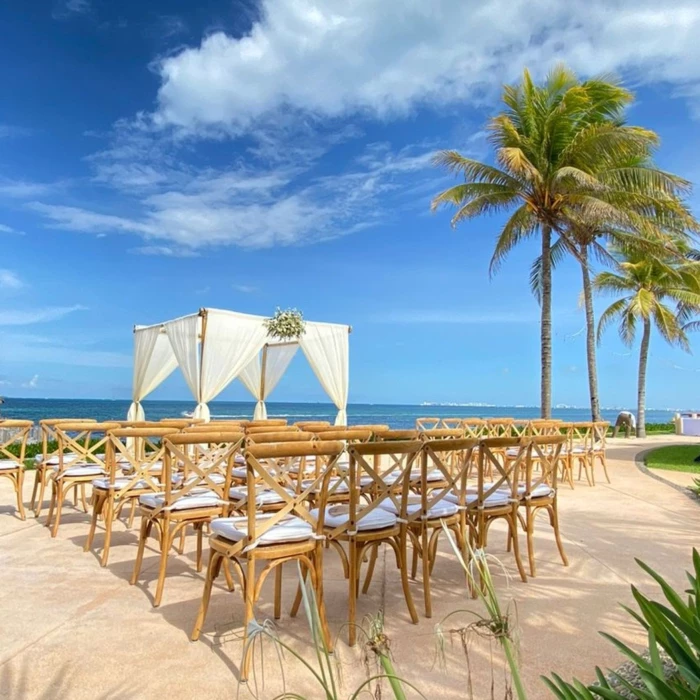 terraza casona venue at Villa del Palmar Cancun