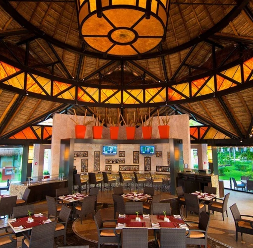 zama mexican restaurant at Villa del Palmar Cancun