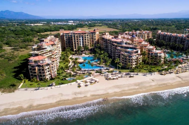Aerial overview at Villa La Estancia Riviera Nayarit