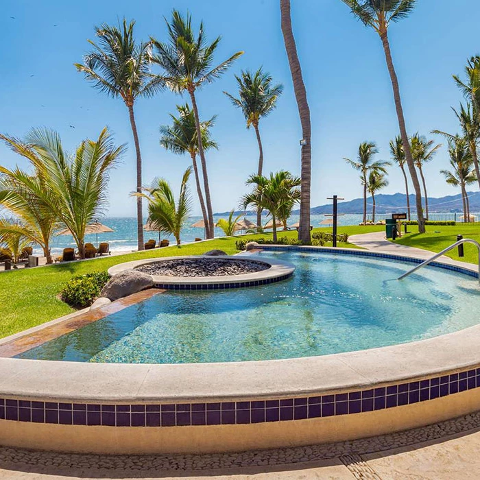 Hot tub at Villa La Estancia Riviera Nayarit