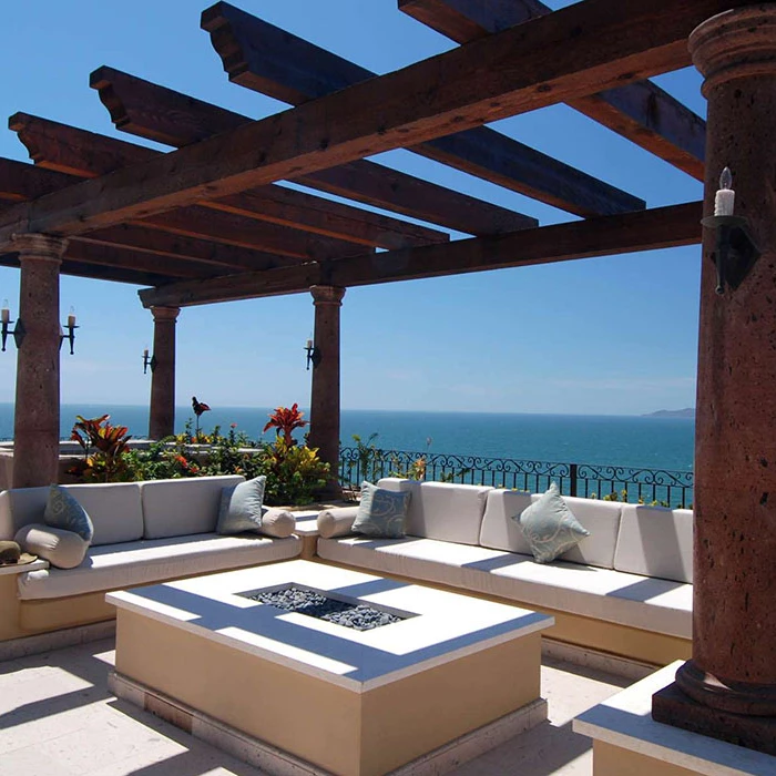 Three bedroom suite balcony at Villa La Estancia Riviera Nayarit