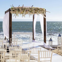 ceremony setup in Villa La Estancia Riviera Nayarit