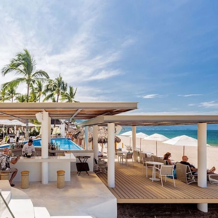 beach bar at Villa Premiere Boutique Hotel