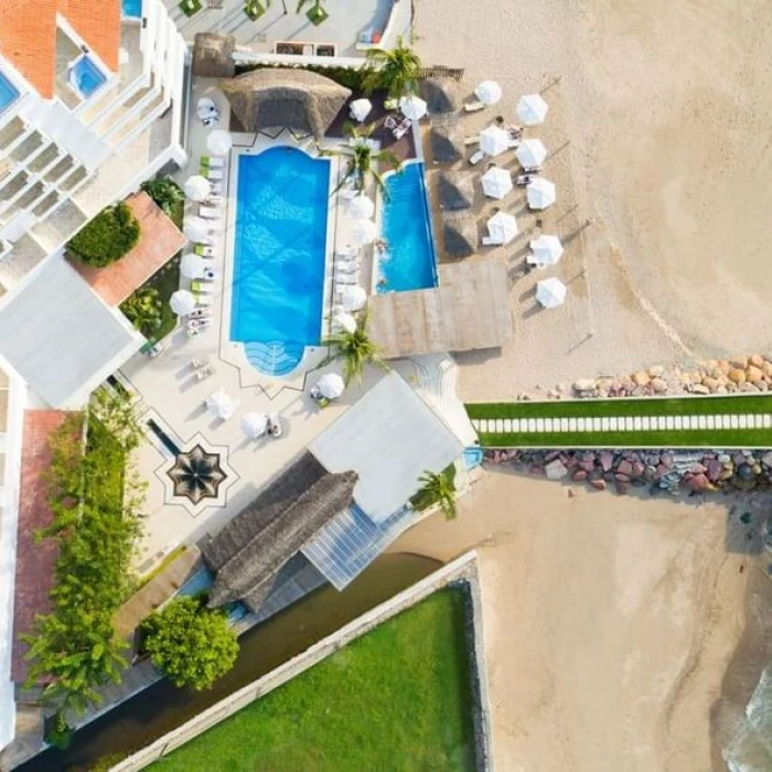 top view of Villa Premiere Boutique Hotel