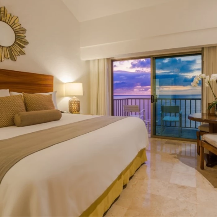 oceanview room at Villa Premiere Boutique Hotel