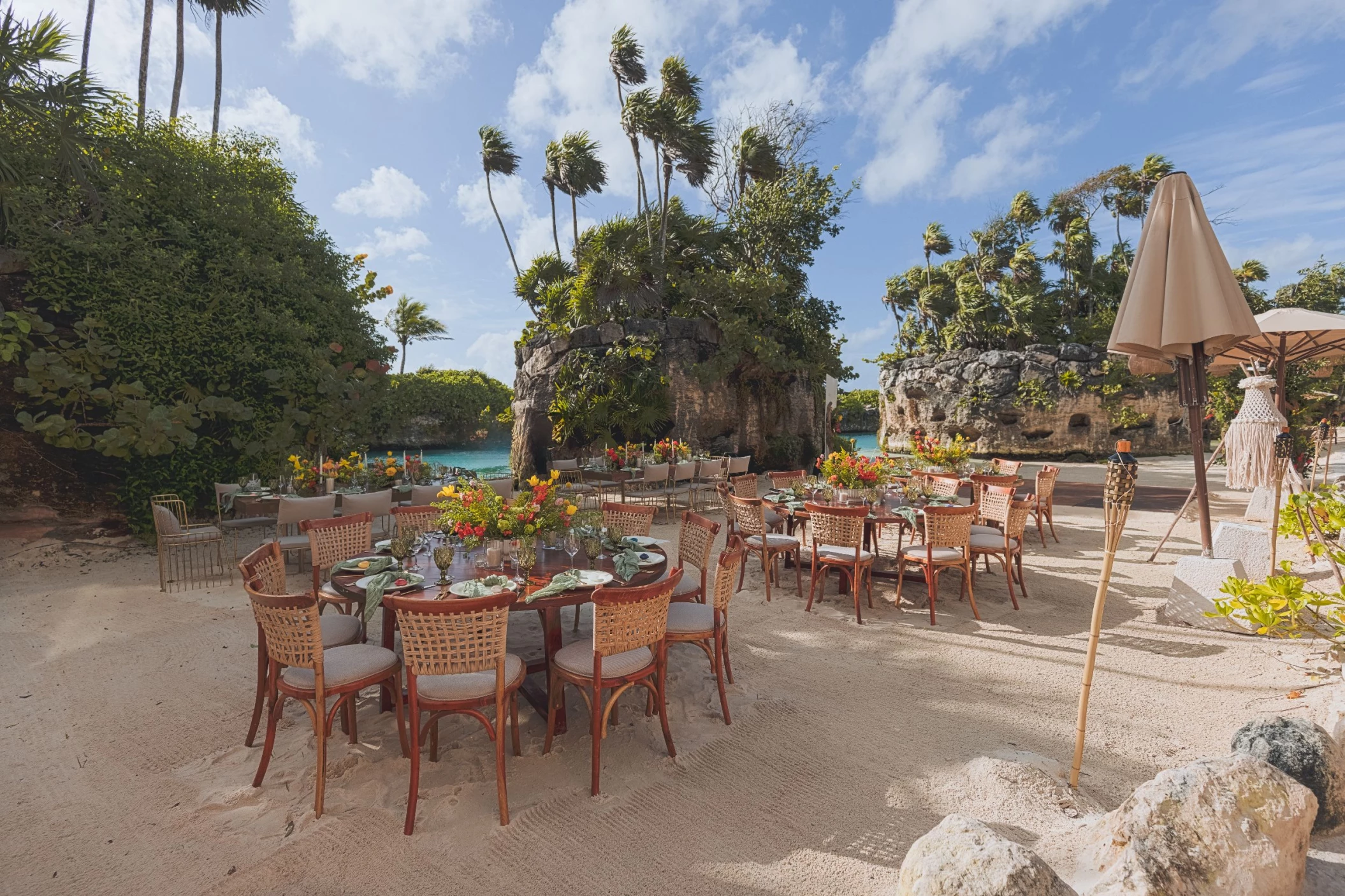 Caleta Ecumenica venue at Xcaret Arte