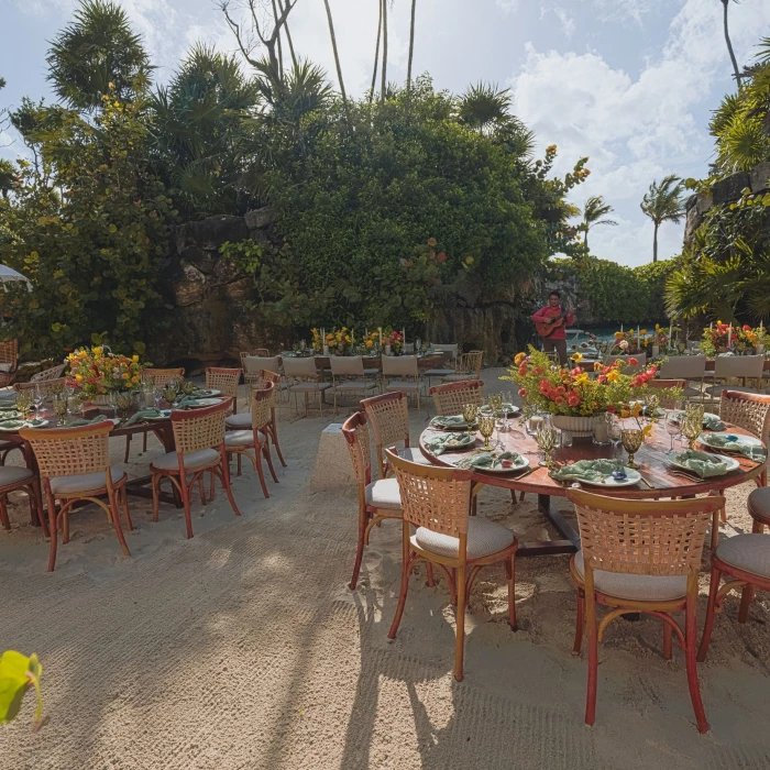 Caleta Ecumenica venue at Xcaret Arte