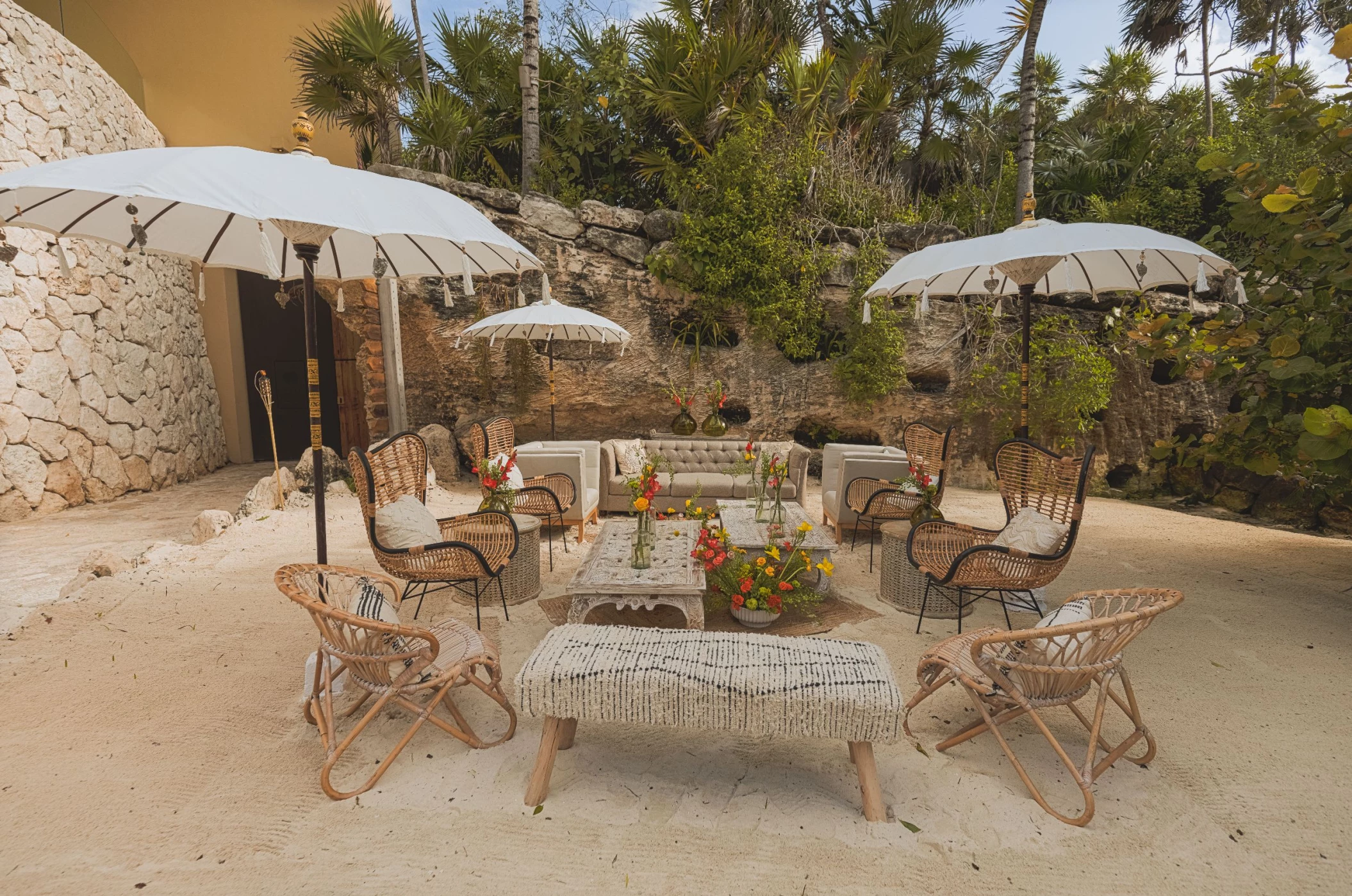 Caleta Ecumenica venue at Xcaret Arte