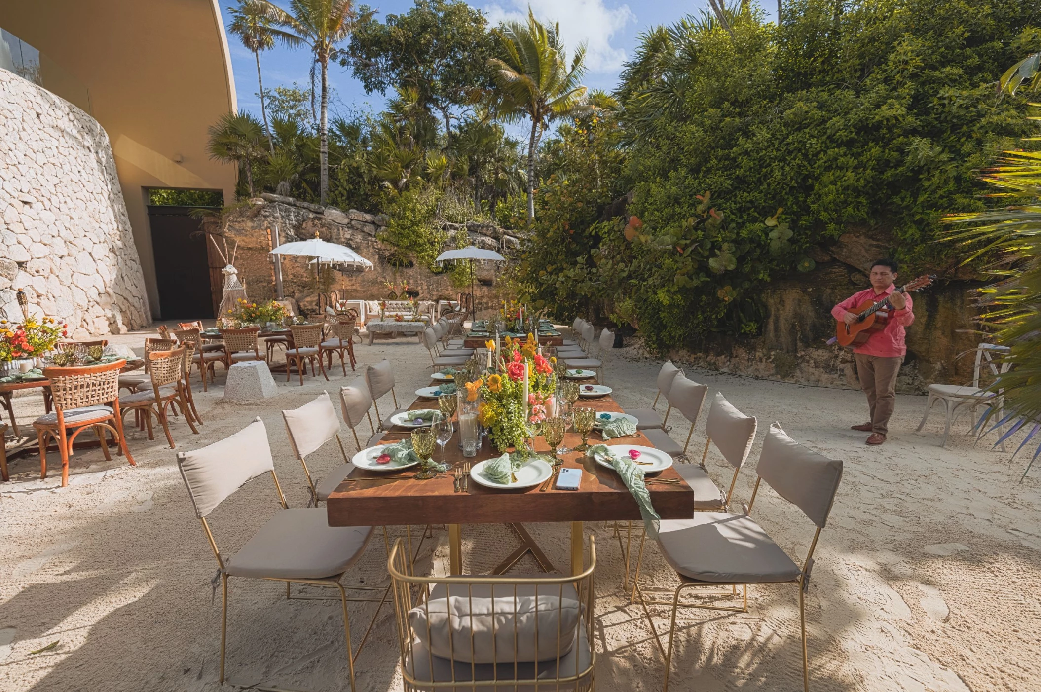 Caleta Ecumenica venue at Xcaret Arte