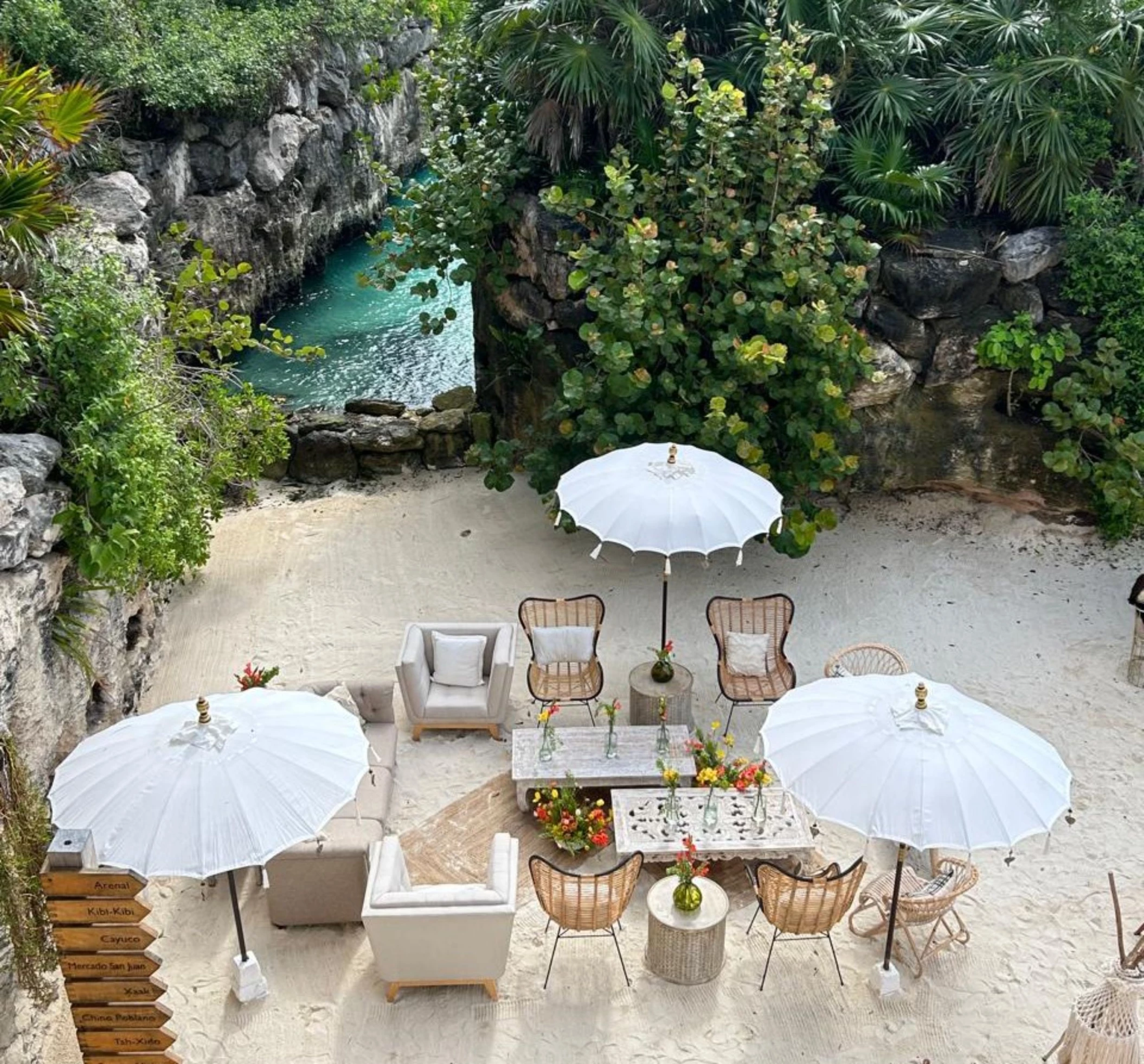 Caleta Ecumenica venue at Xcaret Arte