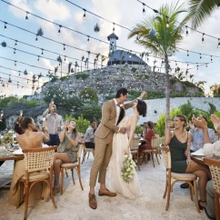 Playon Piramide at Xcaret Arte