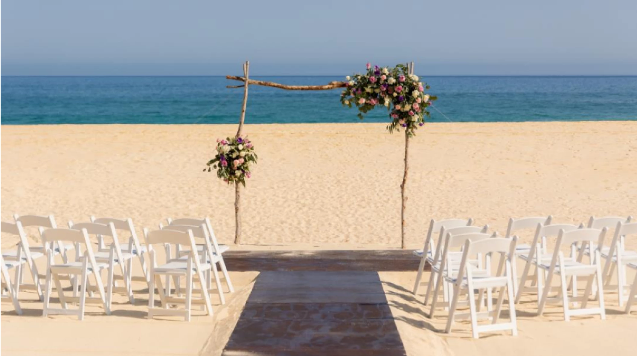beach venue at zoetry casa del mar
