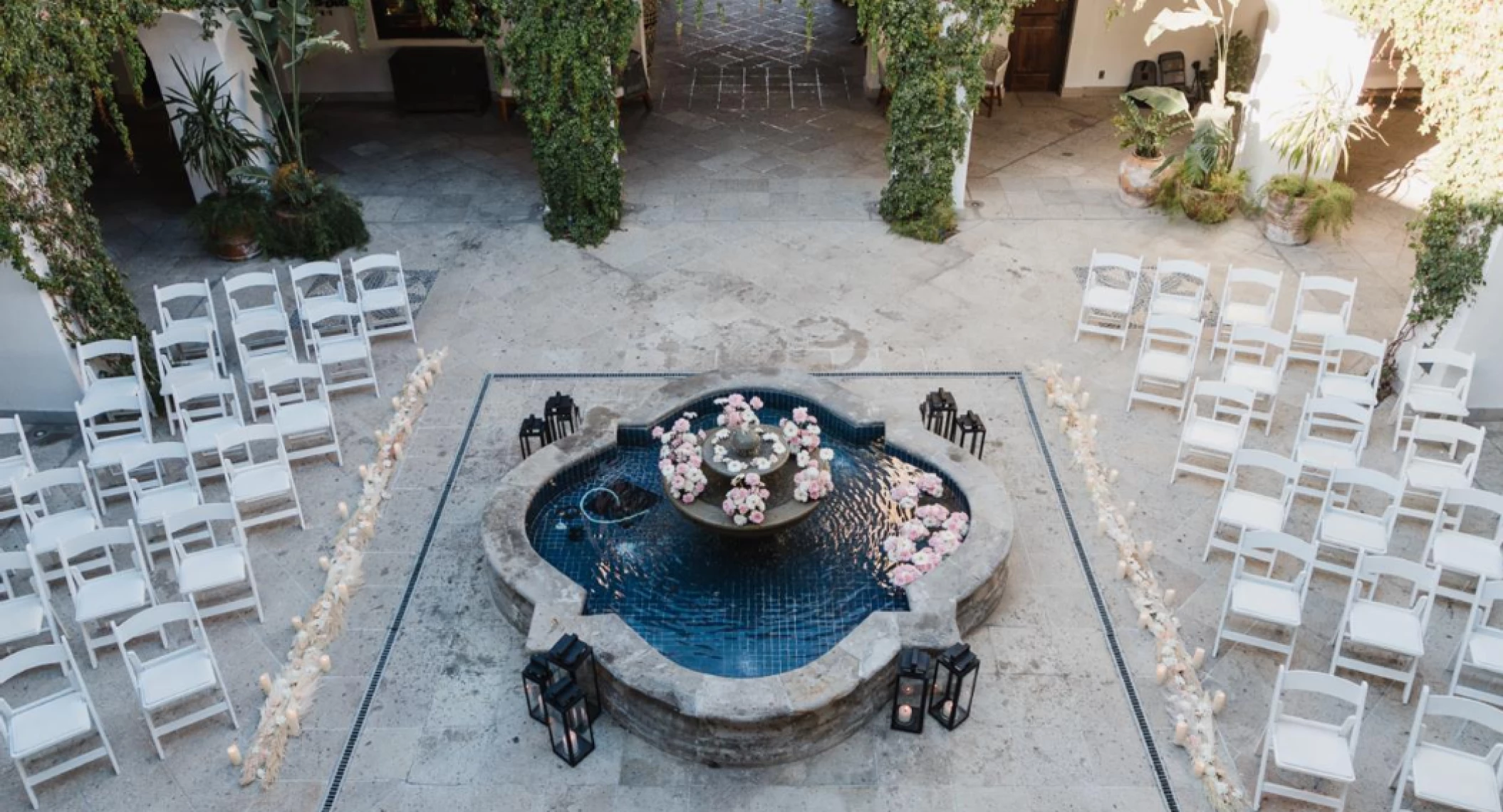 el patio venue at Zoetry Casa del Mar Los Cabos