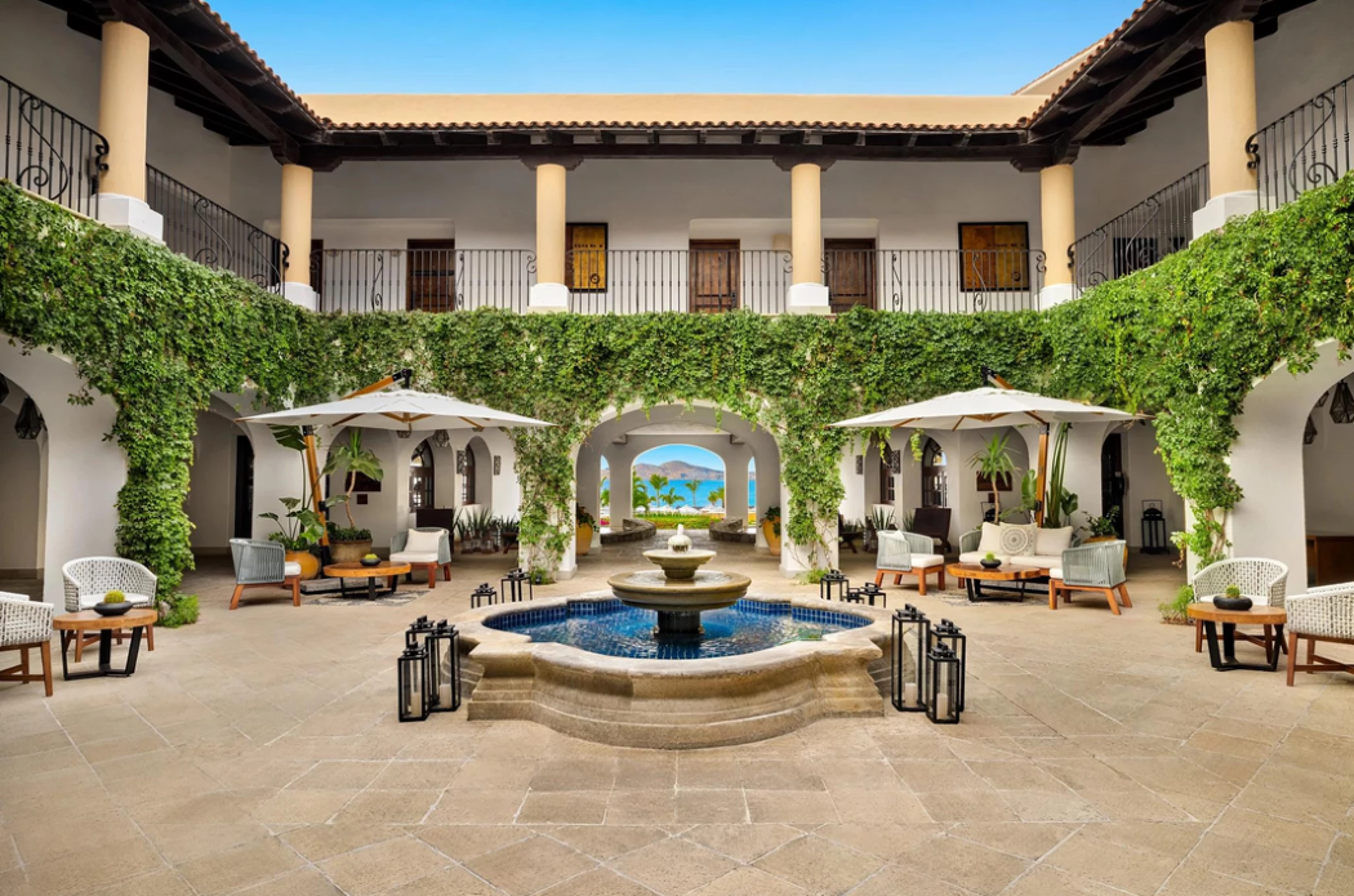 el patio venue at Zoetry Casa del Mar Los Cabos