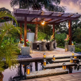 alexandria pergola at Zoetry Marigot Bay St. Lucia