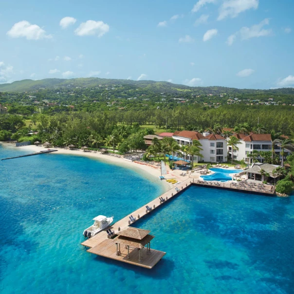 aerial view of Zoetry Montego Bay resort