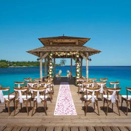 wedding gazebo venue at Zoetry Montego Bay