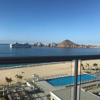 Balcony view at Riu Palace Baja California