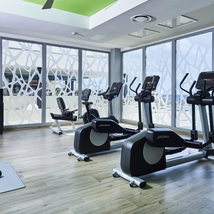 Fitness center at Riu Palace Baja California