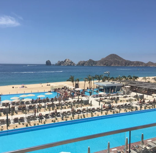 Main pool at Riu Palace Baja California