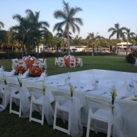 Riu Palace Wedding reception, garden venue