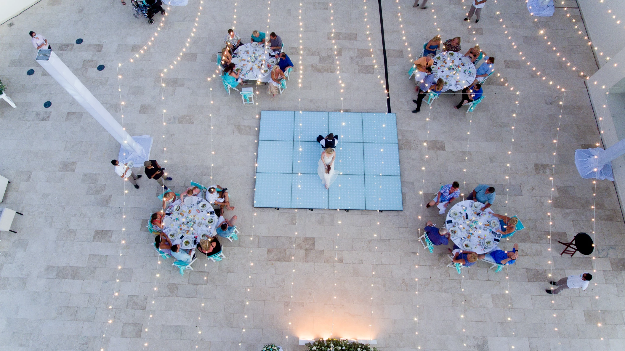 rooftop terrace venue at Hyatt Ziva Cancun
