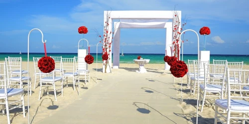 Royal Hideaway Playacar beach wedding venue
