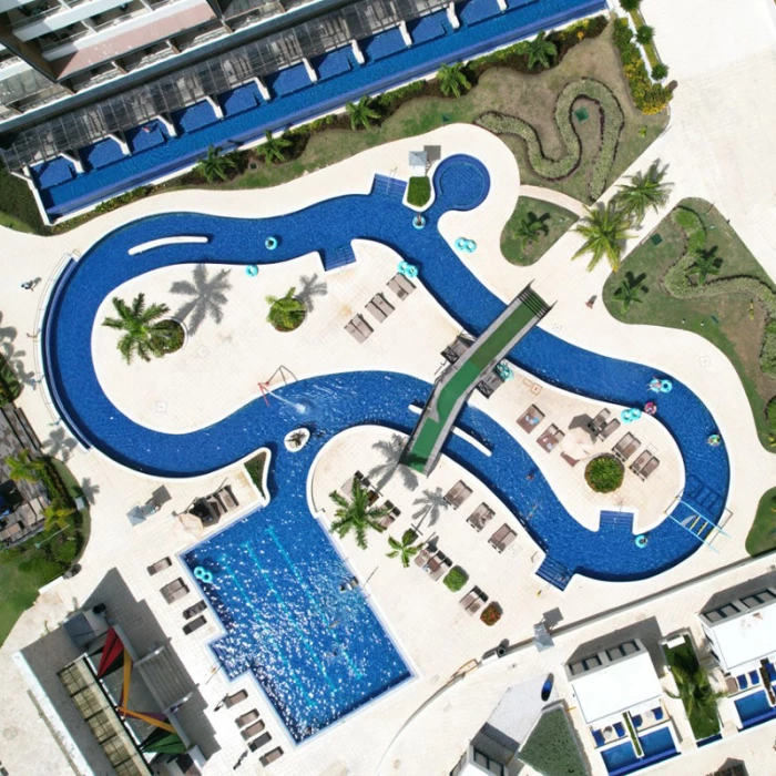 Royalton Blue Waters Montego Bay pool overview.