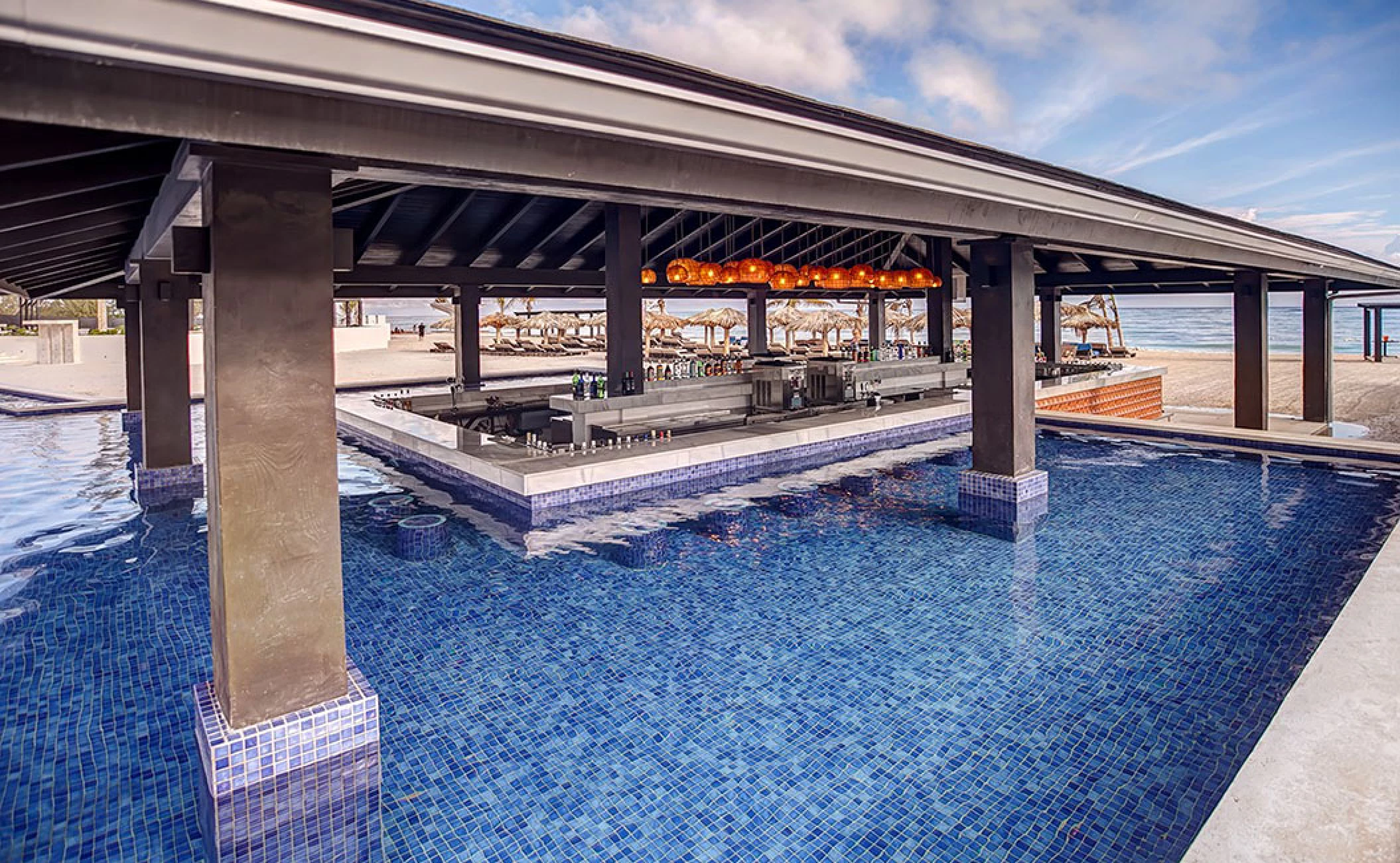 Royalton Blue Waters Montego Bay Pool Bar.