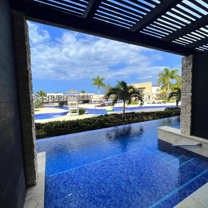 Royalton Blue Waters Montego Bay Swim-up Pools.