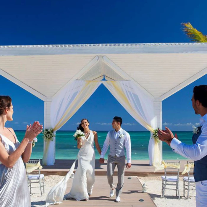 Destination Wedding at Royalton Blue Waters.