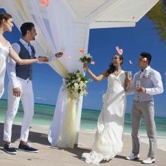 Destination Wedding at Royalton Blue Waters.