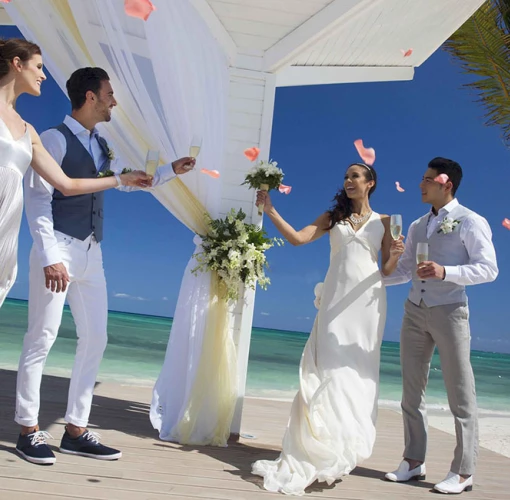 Destination Wedding at Royalton Blue Waters.