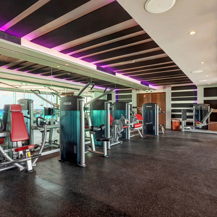 Fitness center at Royalton Chic Cancun