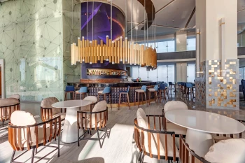 Excite sports bar and lounge at Royalton Chic Cancun
