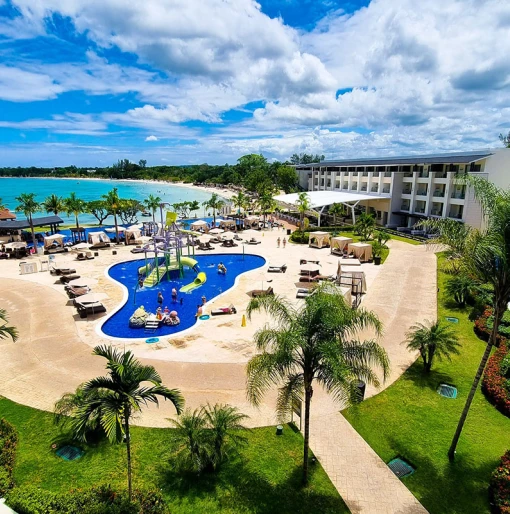 Royalton Negril Pools Overview.