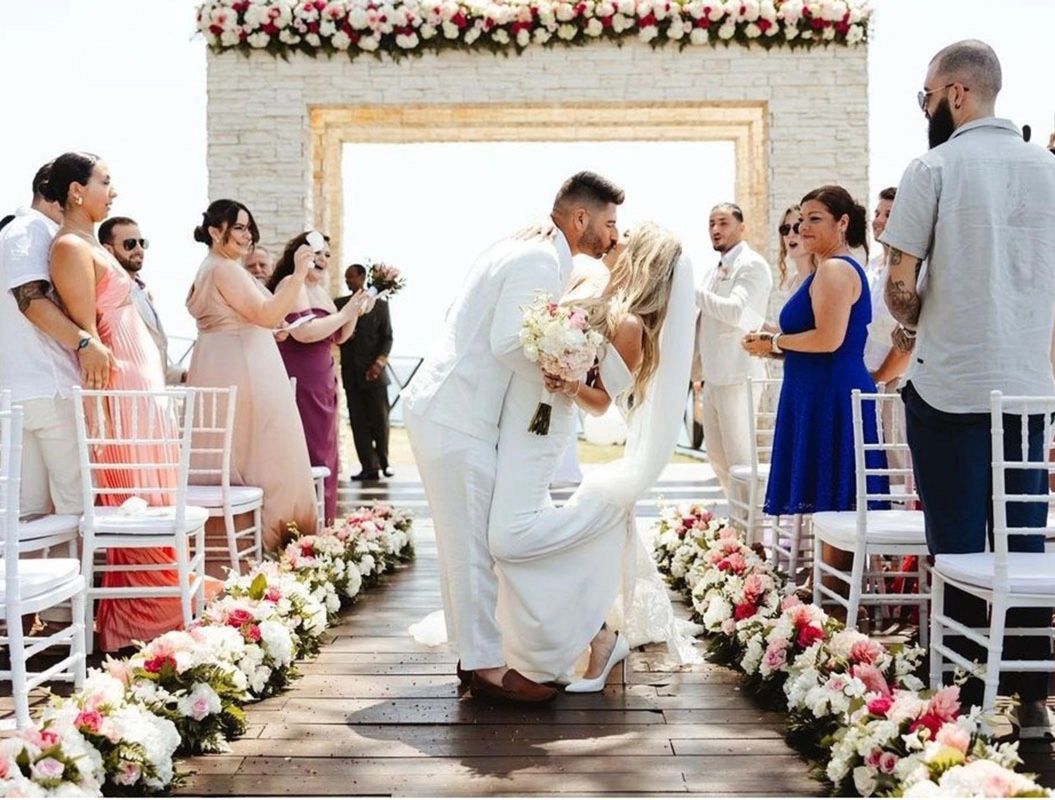 Royalton Negril Ocean Point Gazebo Wedding Venue.
